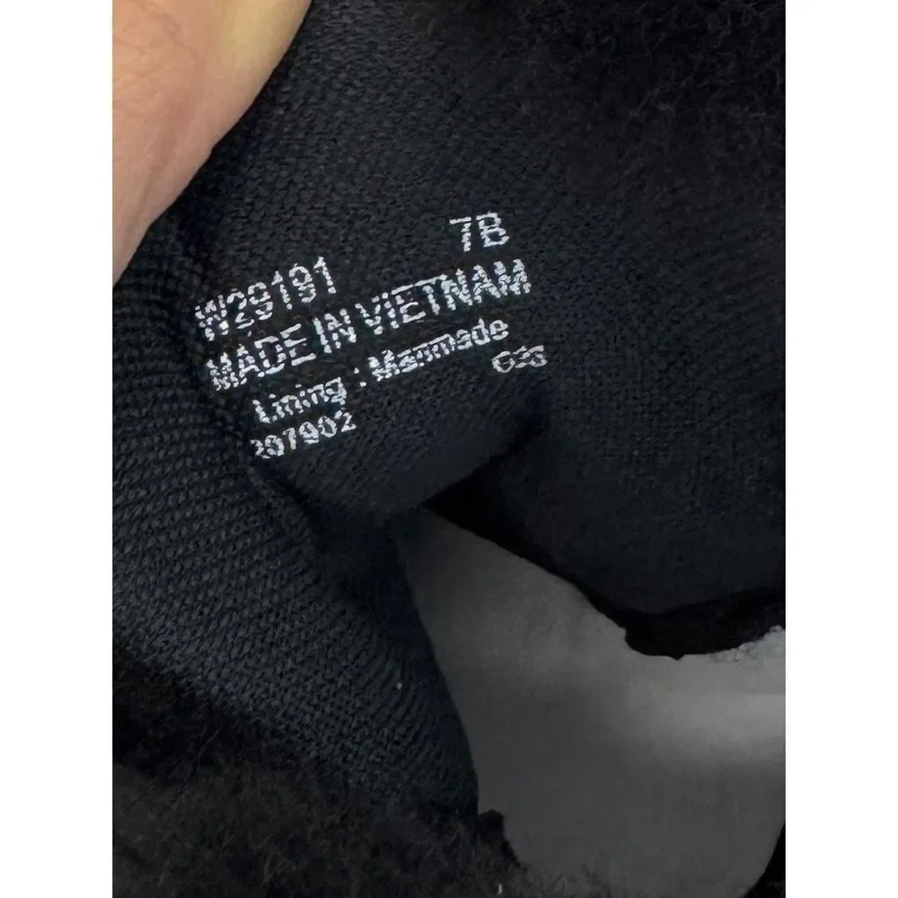 Cole Haan Winter Fur Boots Size‎ 7B Womens Waterproof Black Lugged Sole